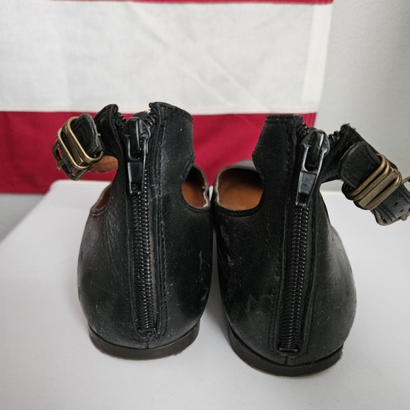 Lucky Brand leather ballet flats with ankle straps 9.5 - Picture 4 of 10